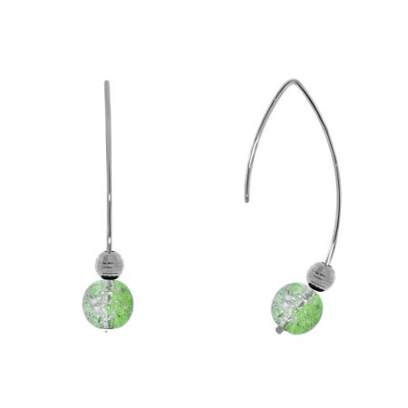 Купить оптом серьги из серебра с кристаллами ювелирными 2340291068-60 от Krasnoe