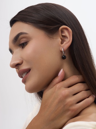 Купить оптом серьги из серебра с агатами 2340391851-20 от Krasnoe