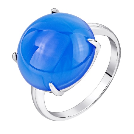 Купить оптом кольцо из серебра с агатом 1340395145-70 от Krasnoe