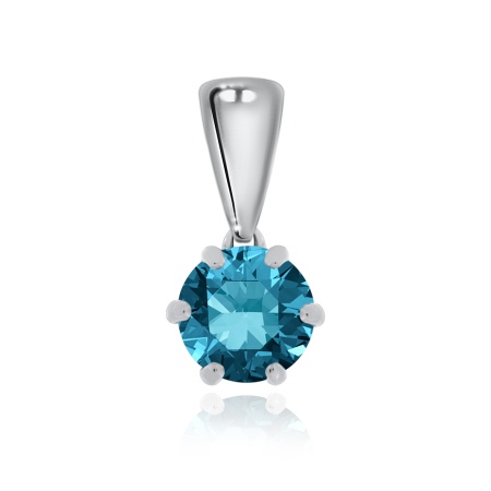 Купить оптом подвеска из серебра с ситаллом 3340881408-76 от Krasnoe