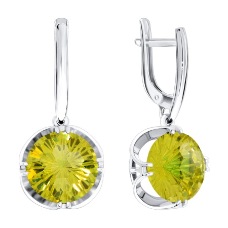 Купить оптом серьги из серебра с фианитами 2340201708-50 от Krasnoe