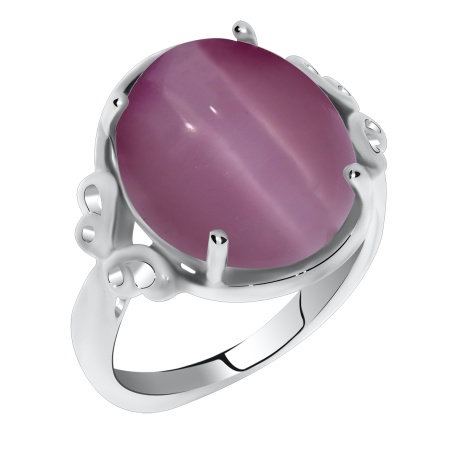 Купить оптом кольцо из серебра с кошачий глазом 1340260111-1 от Krasnoe