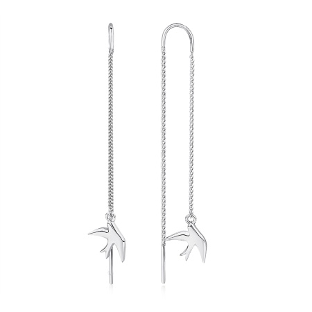 Купить оптом серьги из серебра без вставок 2340404871-1 от Krasnoe