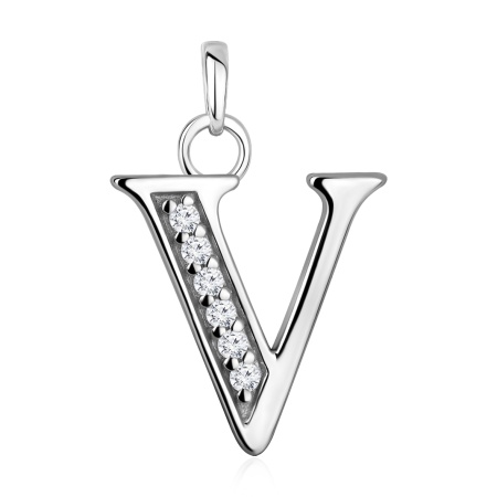 Купить оптом подвеска из серебра с фианитами 3340205862л от Krasnoe