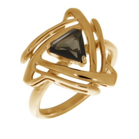 Купить оптом кольцо из серебра с топазом 1F8A070 от Krasnoe