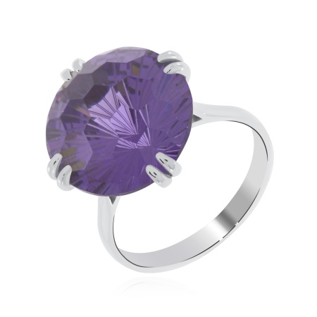 Купить оптом кольцо из серебра с фианитом 1340201502-92 от Krasnoe