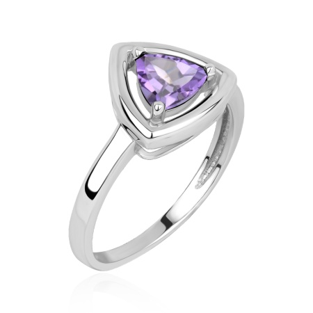 Купить оптом кольцо из серебра с аметистом 1340065541 от Krasnoe