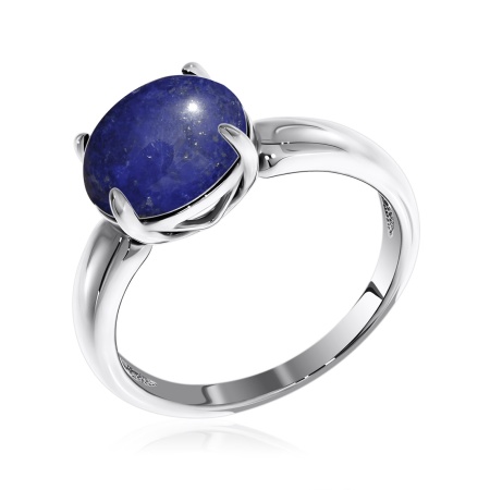 Купить оптом кольцо из серебра с лазуритом 1340470045 от Krasnoe