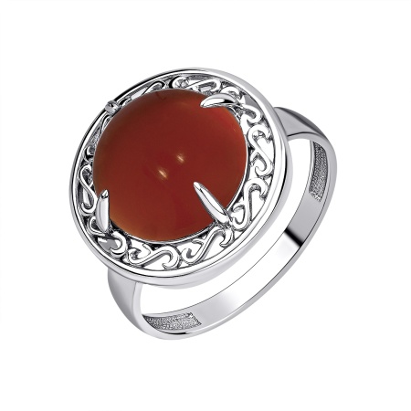 Купить оптом кольцо из серебра с агатом 1340391942-31 от Krasnoe