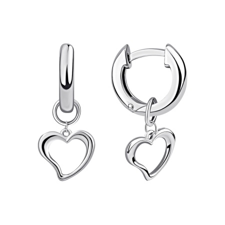 Купить оптом серьги из серебра без вставок 2340404838 от Krasnoe