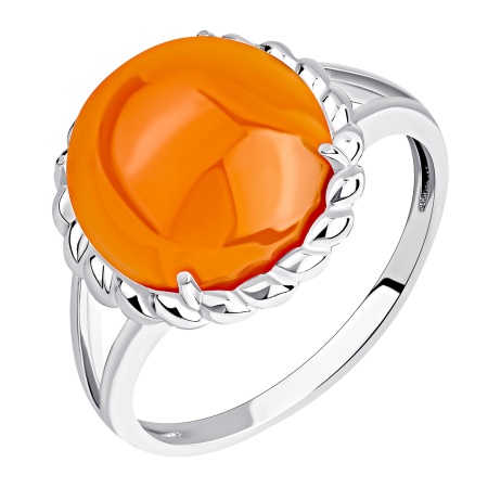 Купить оптом кольцо из серебра с агатом 1340395089-31 от Krasnoe