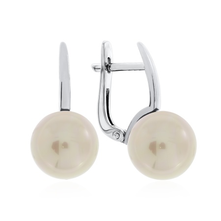 Купить оптом серьги из серебра с жемчугами 2340241557-1-46 от Krasnoe