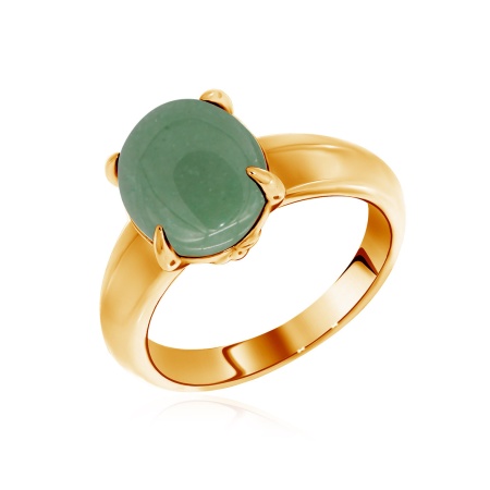 Купить оптом кольцо из серебра с нефритом 1320350376 от Krasnoe