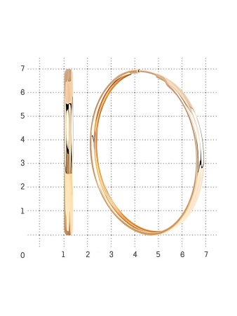 Купить оптом серьги из серебра без вставок 3402017093 от Krasnoe