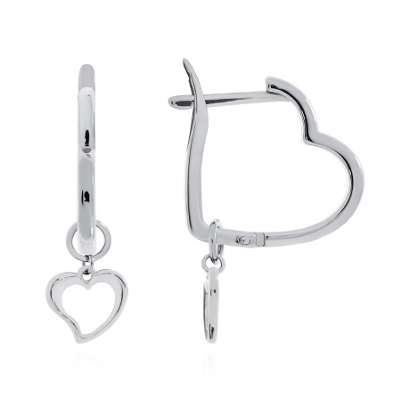 Купить оптом серьги из серебра без вставок 2340401894-3 от Krasnoe