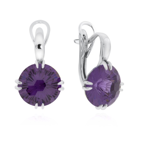 Купить оптом серьги из серебра с фианитами 2340201498-92 от Krasnoe