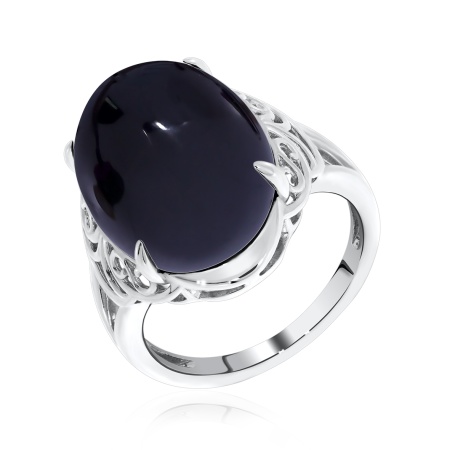 Купить оптом кольцо из серебра с агатом 1340390968-20 от Krasnoe