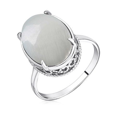 Купить оптом кольцо из серебра с перламутром 1340491995 от Krasnoe