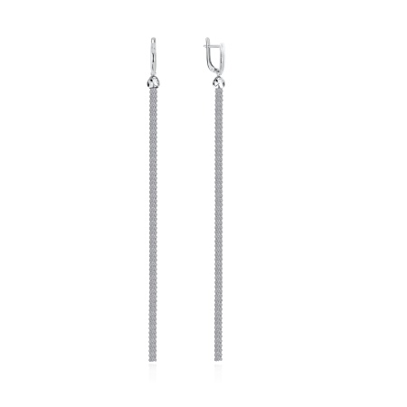 Купить оптом серьги из серебра без вставок 2340405007-3 от Krasnoe