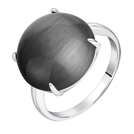 Купить оптом кольцо из серебра с кошачий глазом 1340265145-21 от Krasnoe