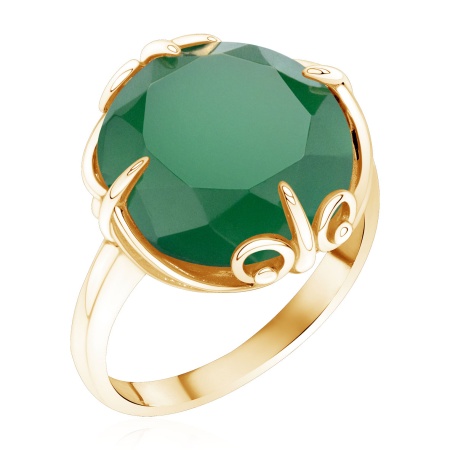 Купить оптом кольцо из серебра с агатом 1320395759-60 от Krasnoe