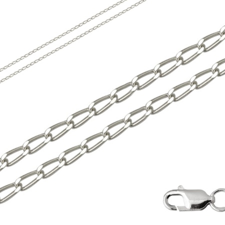 Купить оптом цепь из серебра без вставок 365705017055 от Krasnoe