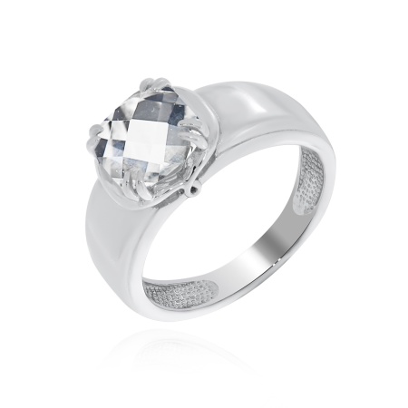 Купить оптом кольцо из серебра с хрусталём 1340521537 от Krasnoe