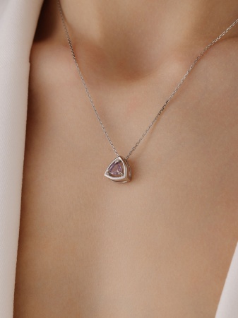 Купить оптом подвеска из серебра с аметистом 3340065541 от Krasnoe