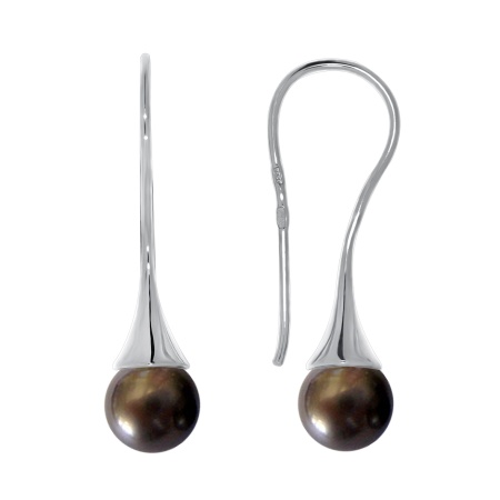 Купить оптом серьги из серебра с жемчугами 2340244211-42 от Krasnoe