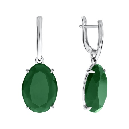 Купить оптом серьги из серебра с агатами 2340390505-60 от Krasnoe