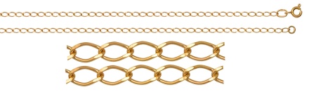 Купить оптом цепь из серебра без вставок 365405022055 от Krasnoe