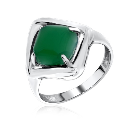 Купить оптом кольцо из серебра с агатом 1340390950-60 от Krasnoe