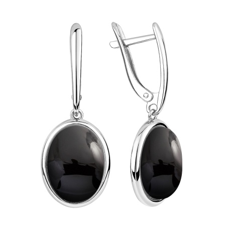 Купить оптом серьги из серебра с агатами 2340395154-20 от Krasnoe