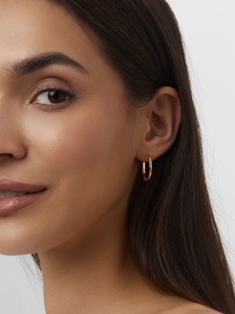 Купить оптом серьги из серебра без вставок 2320401885 от Krasnoe