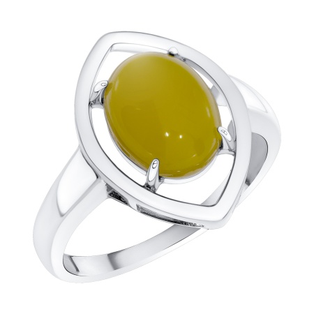 Купить оптом кольцо из серебра с агатом 1340395766-50 от Krasnoe