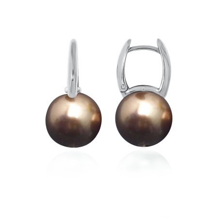 Купить оптом серьги из серебра с жемчугами 2340244318-90 от Krasnoe