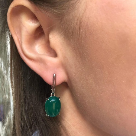 Оптом серьги из серебра с агатами 2340390510-60 цена от Krasnoe Купить оптом серьги из серебра с агатами 2340390510-60 от Krasnoe