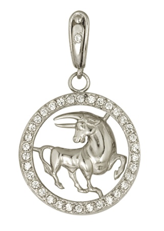 Купить оптом подвеска из серебра с фианитами 3R02231-11 от Krasnoe