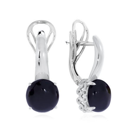 Купить оптом серьги из серебра с агатами 2340391263-20 от Krasnoe