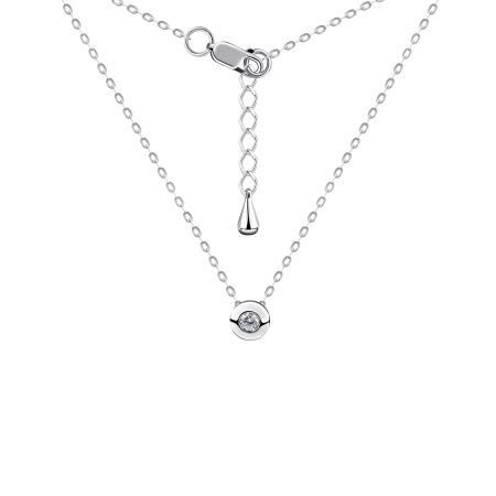 Купить оптом колье из серебра с фианитом 8340204776-3-38 от Krasnoe