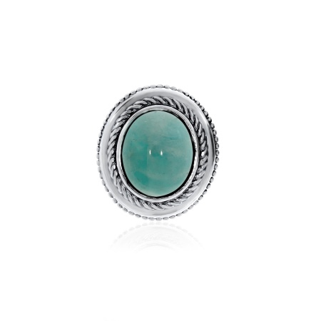 Купить оптом подвеска из серебра с амазонитом 3310370933 от Krasnoe