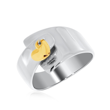 Купить оптом кольцо из серебра без вставок 1350401732-1 от Krasnoe