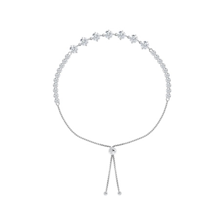 Купить оптом браслет из серебра с фианитами 4340202567-17 от Krasnoe