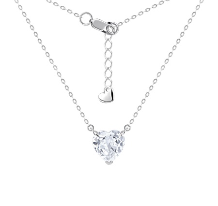 Купить оптом колье из серебра с фианитом 8340204843-3-40 от Krasnoe