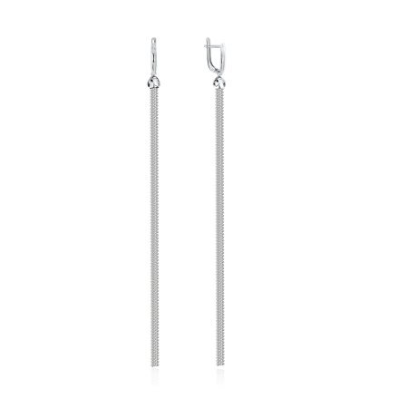 Купить оптом серьги из серебра без вставок 2340405007-5 от Krasnoe