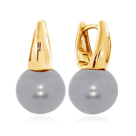 Купить оптом серьги из серебра с жемчугами 2320240799-21 от Krasnoe