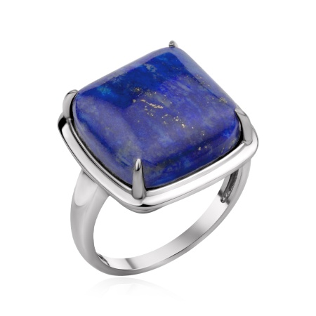 Купить оптом кольцо из серебра с лазуритом 1340476625 от Krasnoe