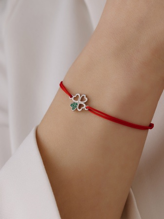 Купить оптом браслет из серебра с фианитами 4340209165-60 от Krasnoe