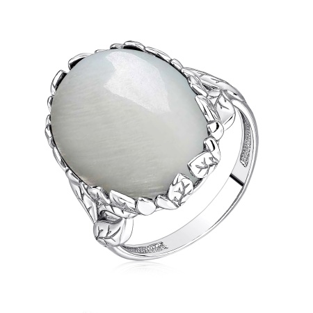 Купить оптом кольцо из серебра с перламутром 1340491855 от Krasnoe