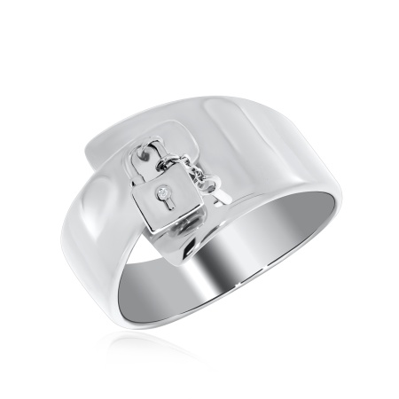 Купить оптом кольцо из серебра с фианитами 1340201732-2 от Krasnoe